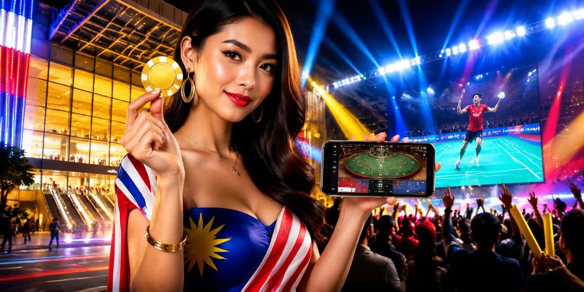 Permainan Baccarat bergaya Melayu di Kuala Lumpur dalam kasino langsung